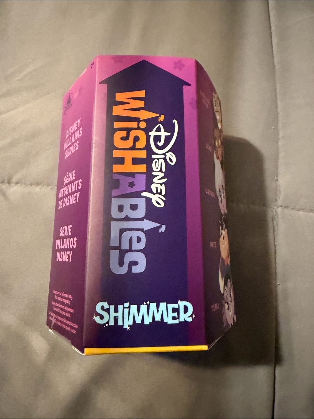 Disney Mystery Wishables SEALED  in Box, Villians 2025 Shimmer - New